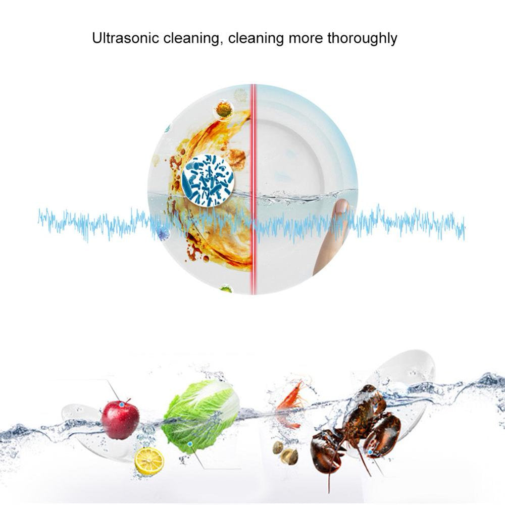 Multifunctional Household USB Mini Ultrasonic Dishwasher Dish Washing Machine Cleaner,Kitchen Dishwasher,Dishwasher